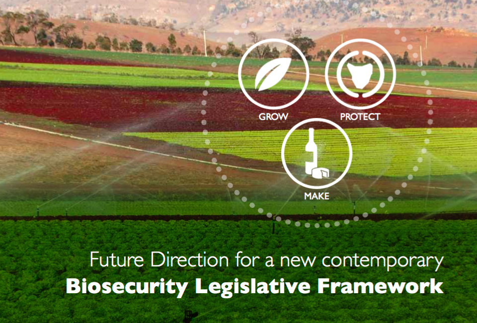New directions statement for biosecurity legislation in Tasmania